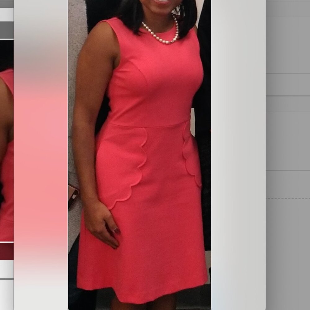 MAISON JULES pink dress WITH POCKETS size SMALL